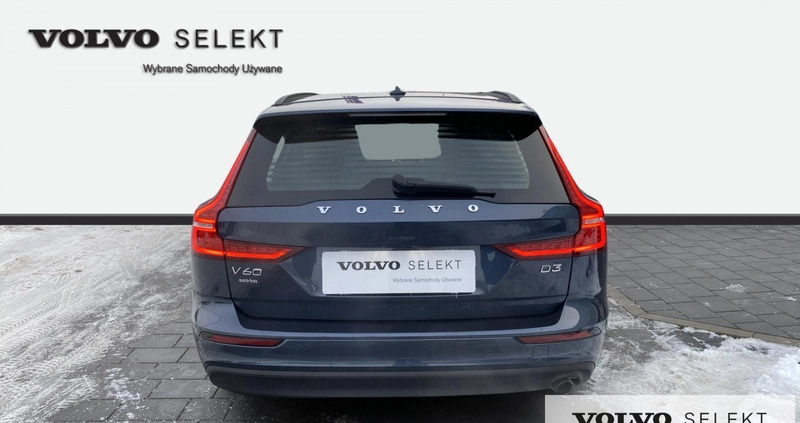 Volvo V60 cena 99999 przebieg: 135677, rok produkcji 2019 z Nekla małe 326